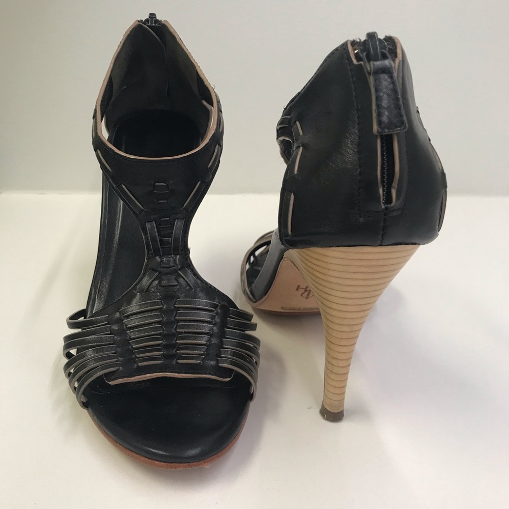 Cole Haan Valencia Air Leather-Strap Heels Sz 6.5